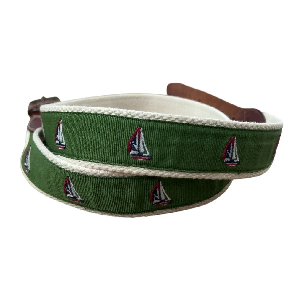 J. Crew sailboat‎ belt Size 38